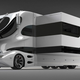 Illustration for article titled Marchi Mobile's eleMMent Motor Coaches Combine Modern Luxuries With 1950s Design